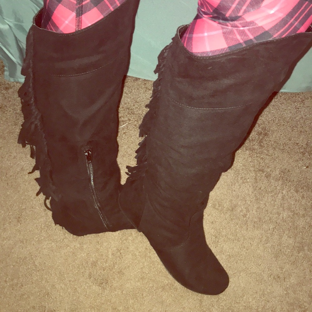 Over knee boots